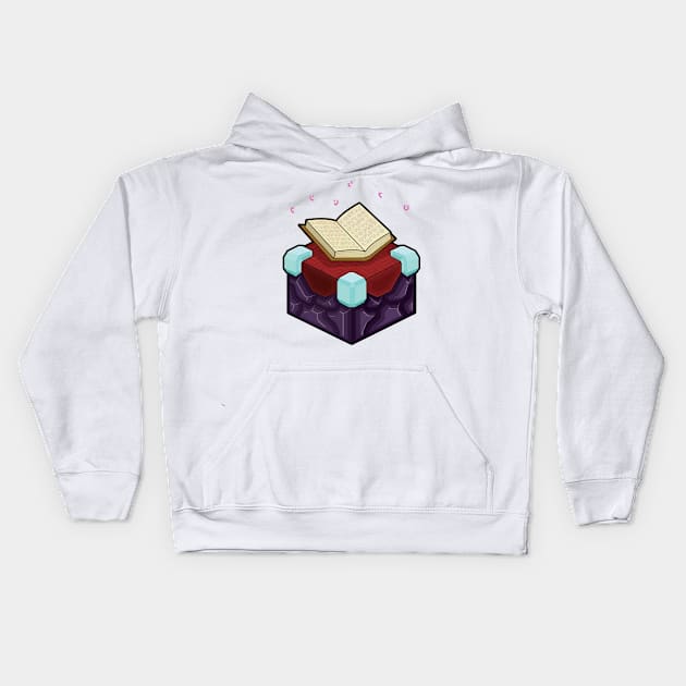 Enchanting Table Kids Hoodie by puffstuff